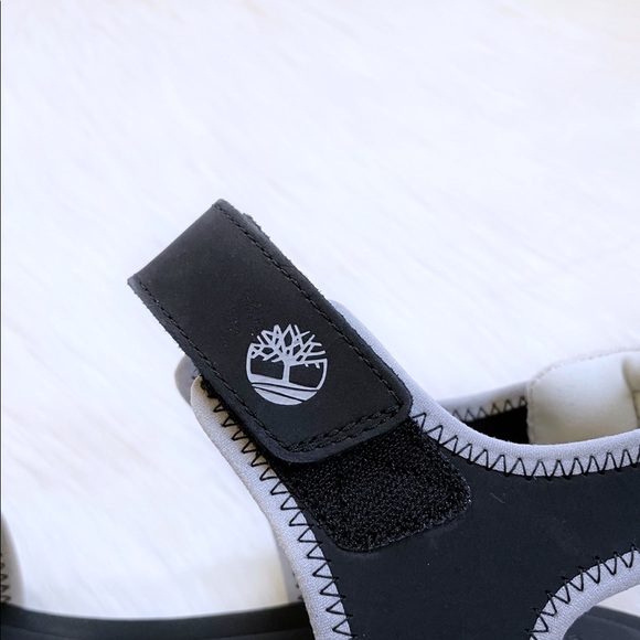 Timberland Women’s Black Los Angeles Wind Sporty Slingback Sandals - Picture 7 of 8